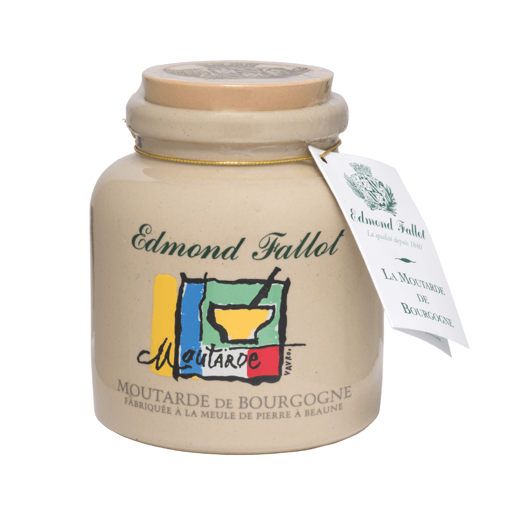 Burgundy Mustard in Ceramic Jar – 250g