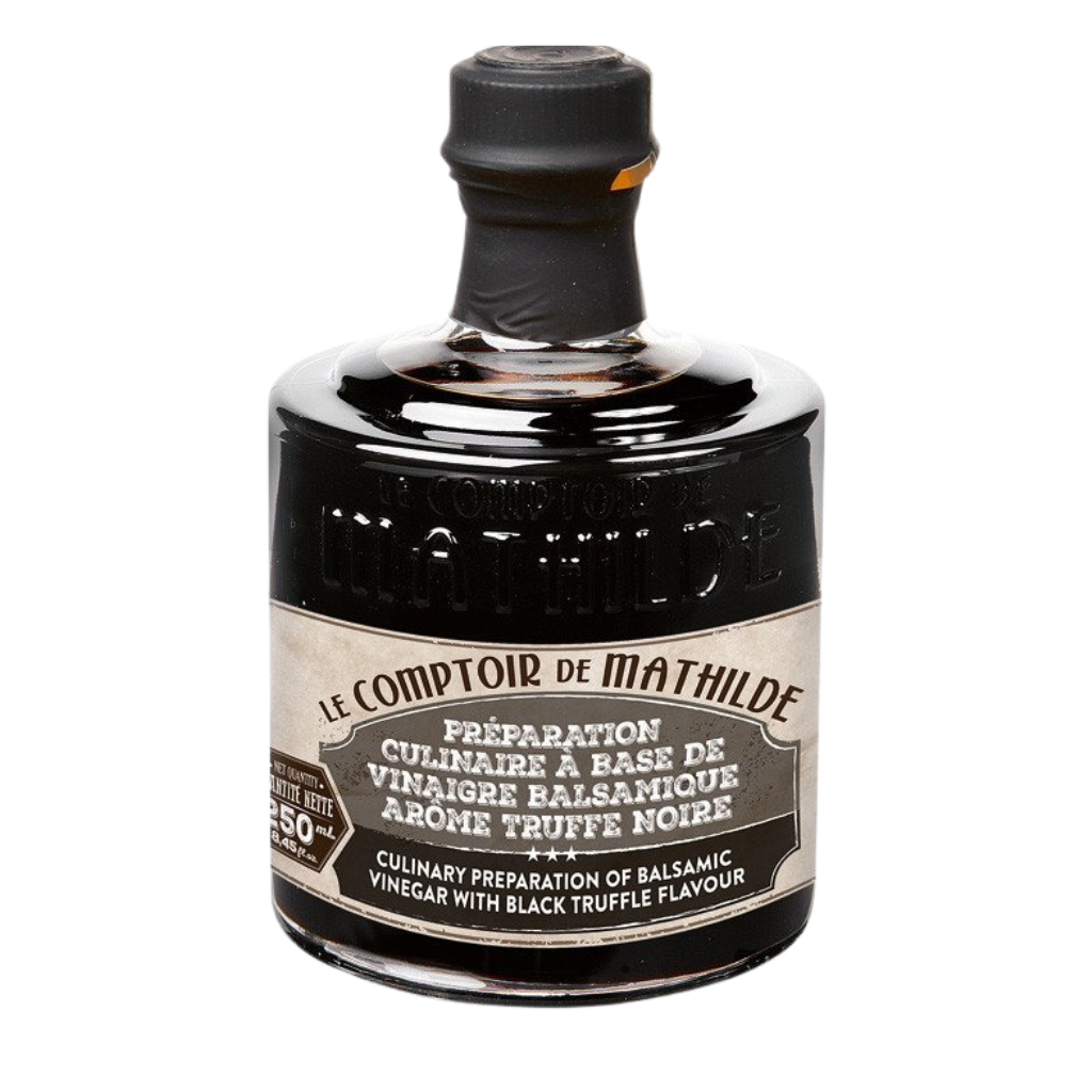 “Mathilde” Black Truffle Flavored Balsamic Vinegar – 250 ml