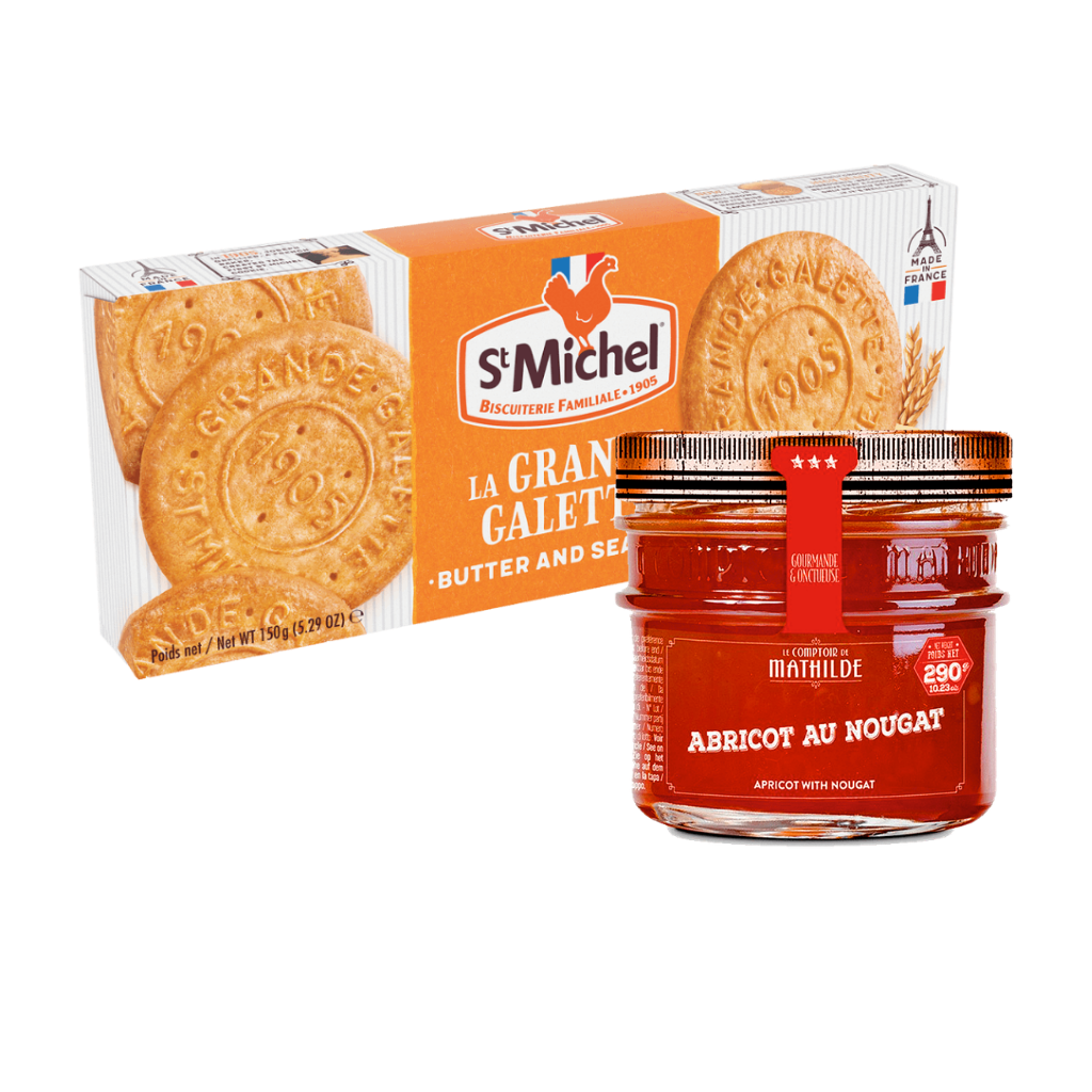 french-sweet-pairing-butter-galette-apricot-nougat-jam-viand